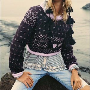 Free people snow globe pullover